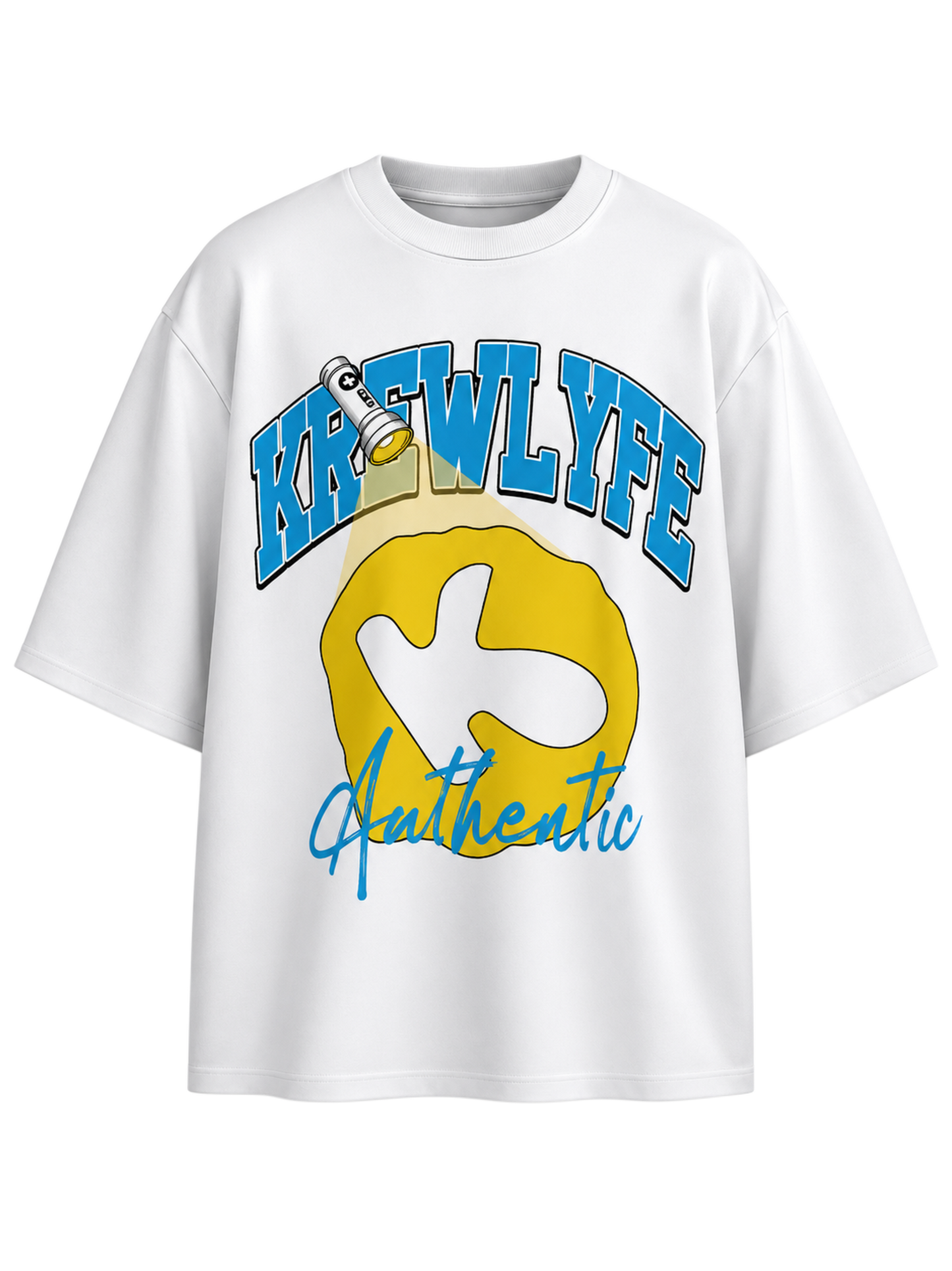 KREWLYFE AUTHENTIC TEE(UNC Blue)