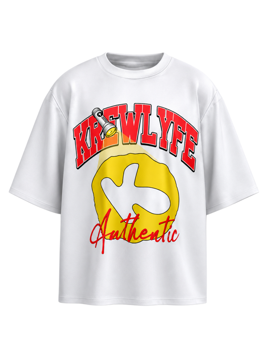 KREWLYFE AUTHENTIC TEE(Red)