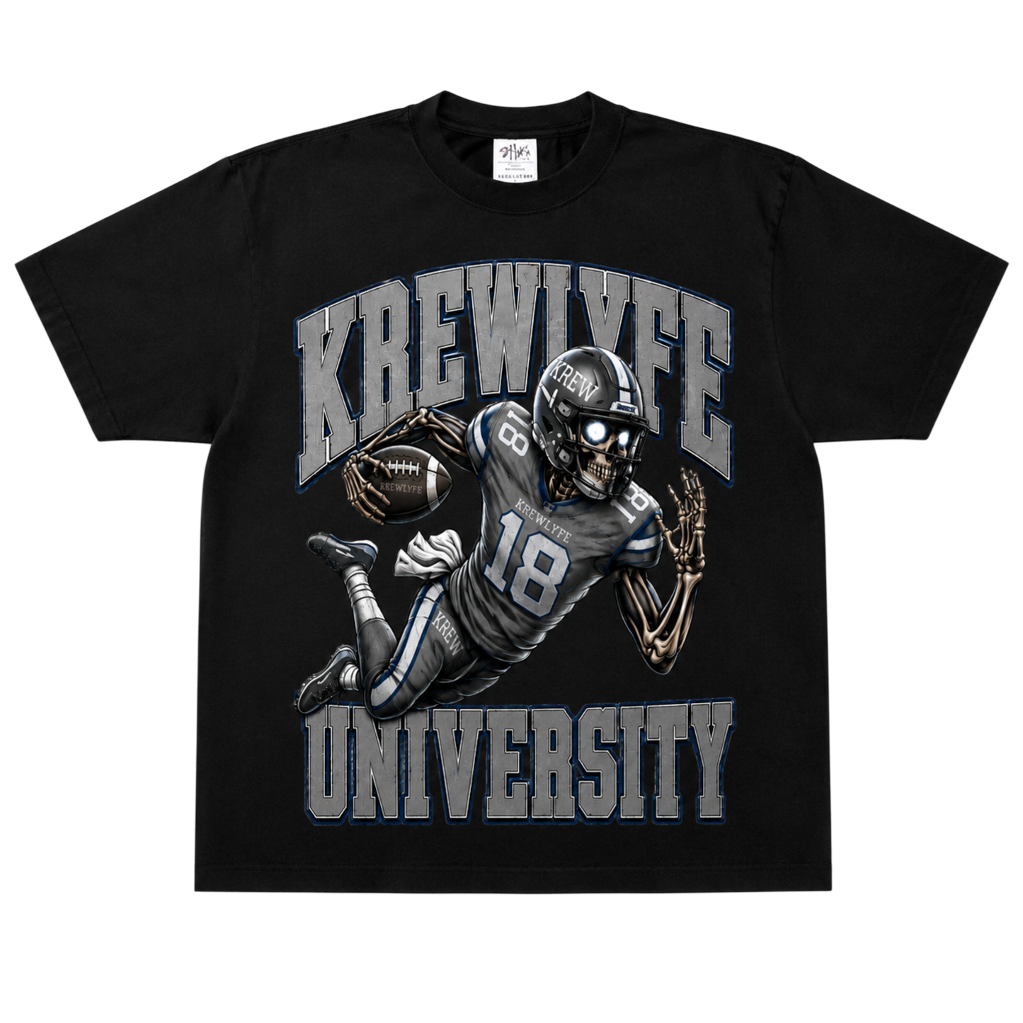 KREWLYFE University Tee(Black)
