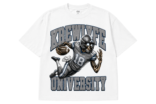 KREWLYFE University Tee(WHITE)