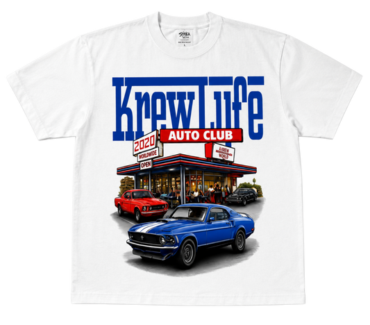 Auto Club Tee(WHITE)